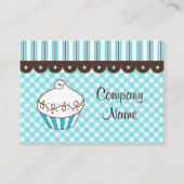 Cupcake-Visitekaartje Visitekaartje (Voorkant)