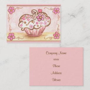 Cupcake Visitekaartjes