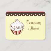 Cupcake Visitekaartjes (Voorkant)