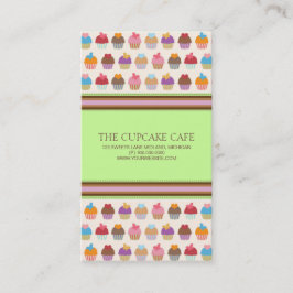 Cupcake, Visitekaartjes van bakkerswaren