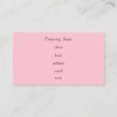 Cupcake-Visitekaartjes Visitekaartje (Achterkant)