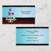Cupcake-Visitekaartjes Visitekaartje (Voorkant / Achterkant)