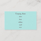 Cupcake-Visitekaartjes Visitekaartje (Achterkant)