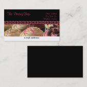 Cupcake-Visitekaartjes voor BP Visitekaartje (Voorkant / Achterkant)