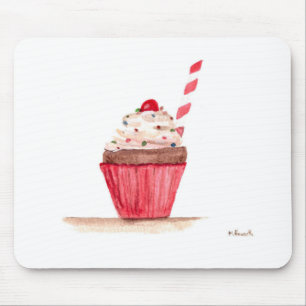 Cupcake-voedingskunst Muismat