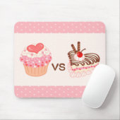 Cupcake VS Cheesecake Muismat (Met muis)