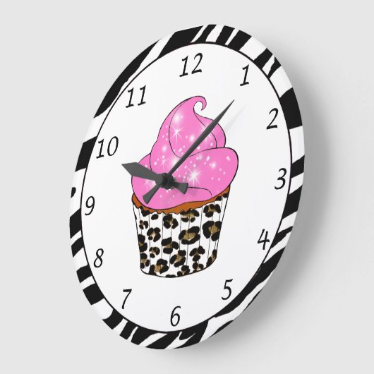 Cupcake Wall klok (Hoek)