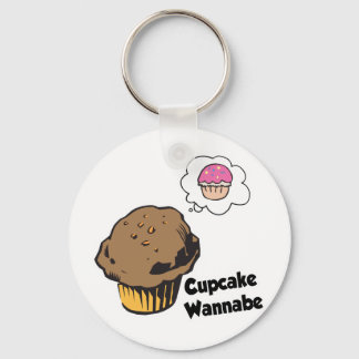Cupcake Wannabe Muffin Sleutelhanger