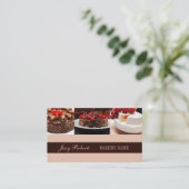 Cupcake Wedding Cake Catering bakkerij Visitekaartje (Staand voorkant)