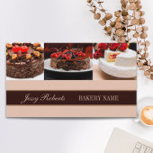 Cupcake Wedding Cake Catering bakkerij Visitekaartje