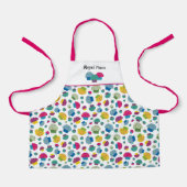 Cupcake Whimsical Illustration Pattern Schort (Voorkant)