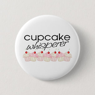 Cupcake Whisper Ronde Button 5,7 Cm