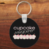 Cupcake Whisper Sleutelhanger (Voorkant)