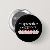 Cupcake Whisperer Ronde Button 5,7 Cm (Voorkant /achterkant)