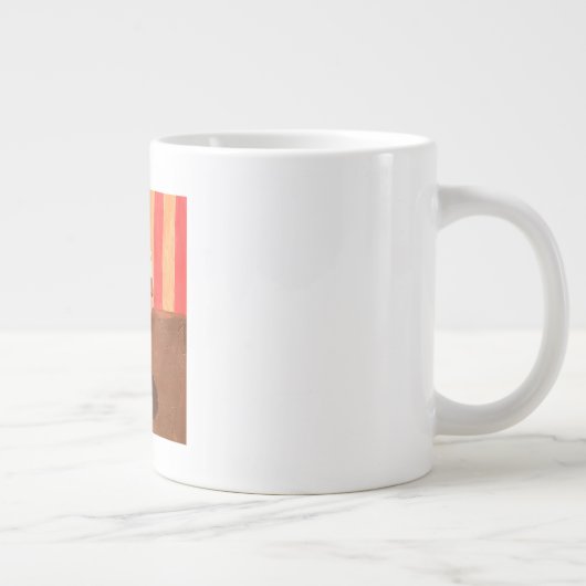 Cupcake with Vanilla Frosting Grote Koffiekop (Rechts)