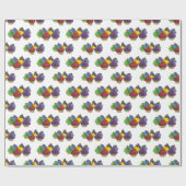 Cupcake wrapping paper Birthday wrapping paper Cadeaupapier (Vlak)