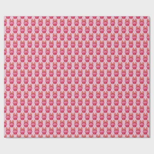 Cupcake Wrapping Paper Cadeaupapier (Vlak)