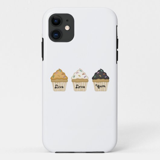 Cupcake Yum Case-Mate iPhone Case (Achterkant)
