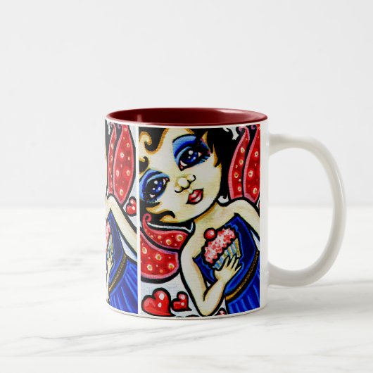 Cupcake YUM! Cute Fantasy Fairy Mok (Rechts)