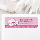 Cupcake Zakelijke Adresetiketten Etiket (Insitu)