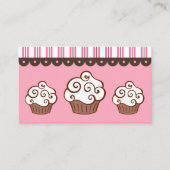 Cupcake Zakelijke Kaarten Visitekaartje (Voorkant)