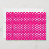 Cupcake Zebra Print Birthday party uitnodigingen (Achterkant)