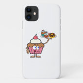 Cupcake zoet je dag Case-Mate iPhone case (Achterkant)