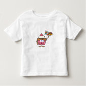 Cupcake zoet je dag kinder shirts (Voorkant)