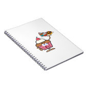 Cupcake Zoet Je Dag Notitieboek (Rechterzijde)