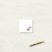 Cupcake zoet je dag post-it® notes (Op bureau)