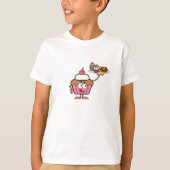 Cupcake zoet je dag t-shirt (Voorkant)