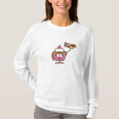 Cupcake zoet je dag t-shirt (Voorkant)