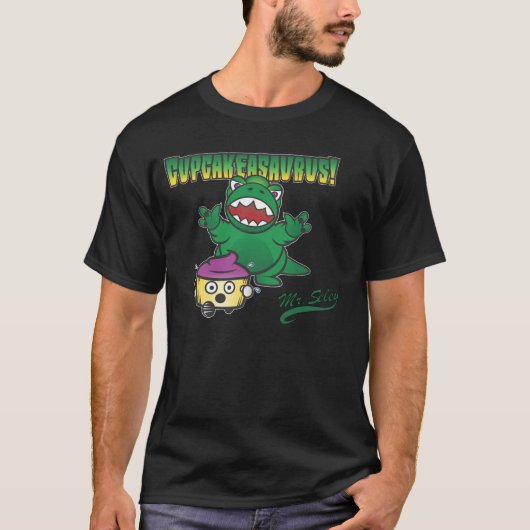 Cupcakeasaurus! T-shirt (Voorkant)