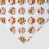 Cupcakes 10 tissuepapier (Detail)