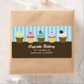 Cupcakes Adresetiketten Etiket (Insitu)