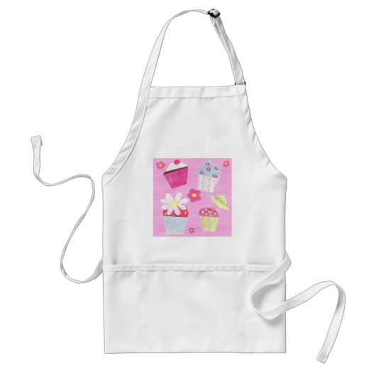 Cupcakes Apron Standaard Schort (Voorkant)