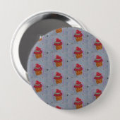 Cupcakes Badge Ronde Button 4,0 Cm (Voorkant /achterkant)
