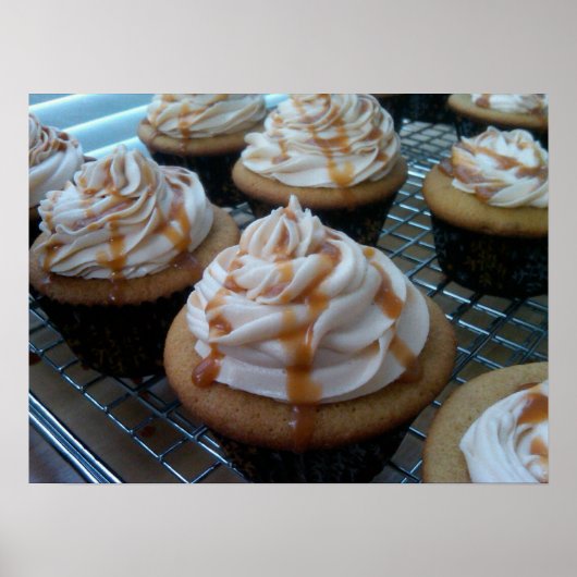 Cupcakes/Baker Poster (Voorkant)