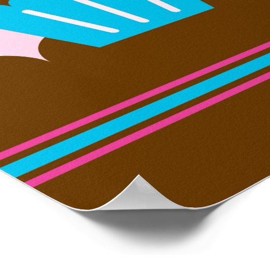 Cupcakes Bakery Poster (Hoek)