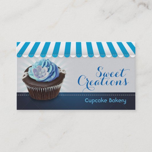 Cupcakes Bakery / Sweet Bakery / Desserts Visitekaartje (Voorkant)