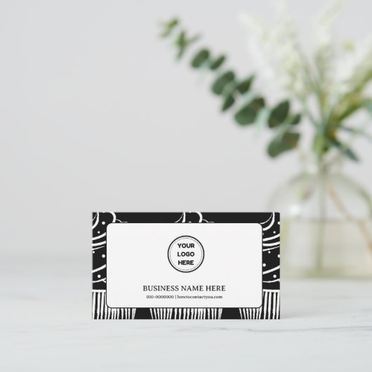 Cupcakes Bakkerij Coffee Shop Reward Point Klantenkaartje (Staand voorkant)