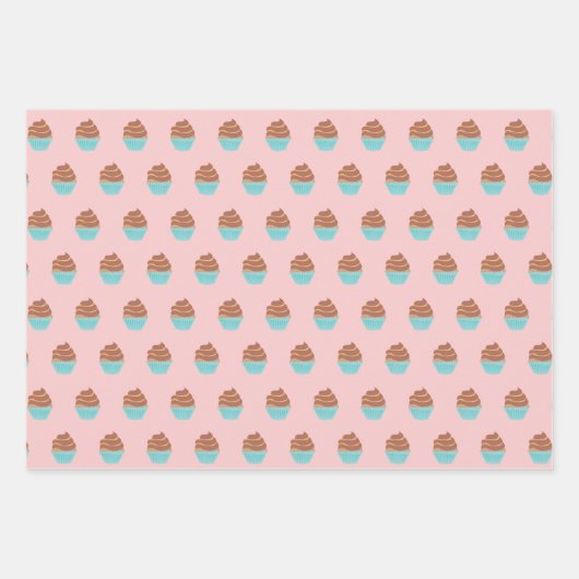 cupcakes bakkerij inpakpapier (Voorkant 3)