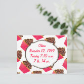 Cupcakes Briefkaart (Staand voorkant)