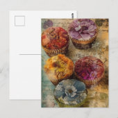 Cupcakes Briefkaart (Voorkant / Achterkant)