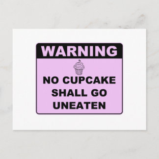 Cupcakes. Briefkaart