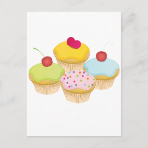 Cupcakes Briefkaart