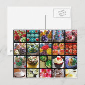 cupcakes briefkaart (Voorkant / Achterkant)