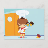 Cupcakes Briefkaart (Voorkant)