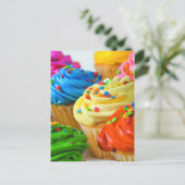 Cupcakes-briefkaart Briefkaart (Staand voorkant)