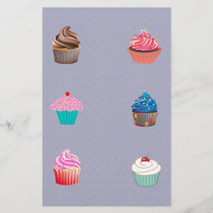 Cupcakes Briefpapier